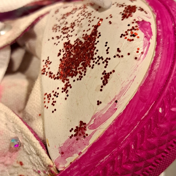 Converse All Star upcycled sneakers. - Picture 9 of 16